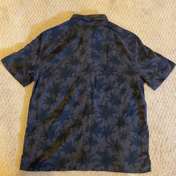 Nat Nast Black Hawaiian Button-Down Polo - Picture 5 of 6